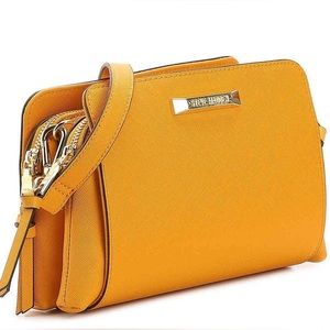 Steve Madden Yellow Mustard Crossbody Purse